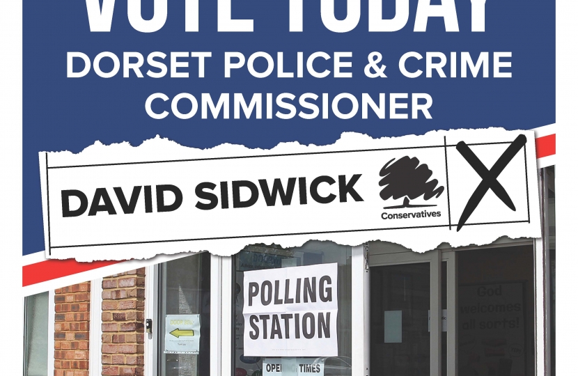 Vote Today For David Sidwick