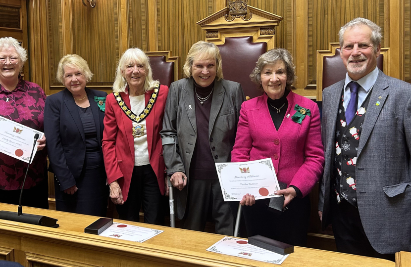 Honorary Alderman Pauline Batstone